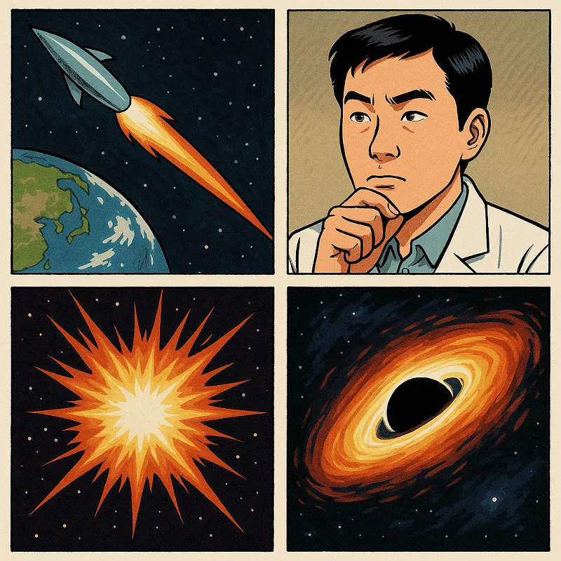 고에너지 우주선 기원의 새로운 물리학 이론