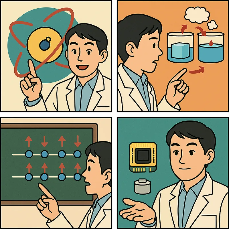 스핀트로닉스 메모리 소자의 상전이 다이내믹스 연구