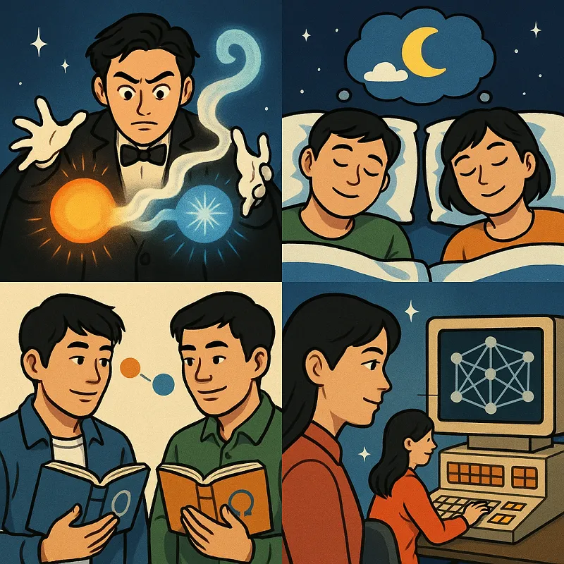 양자 얽힘의 분산 해석과 양자정보통신의 발전 가능성
